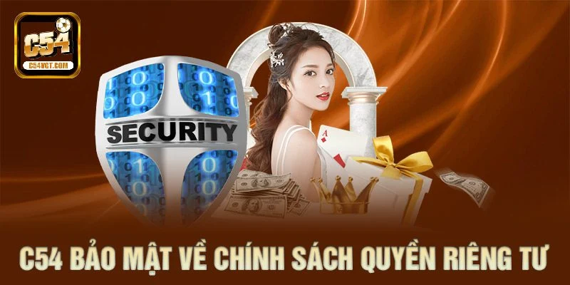 Chính sách bảo mật C54 có khả năng lưu trữ dữ liệu của người sử dụng